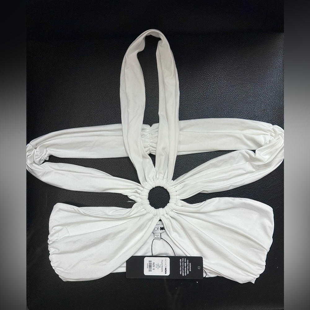 Elyza Bralette Top - White